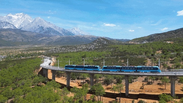 Caltta Supports Launch of World's First Panoramic Mountain Tourist Train for Initial Operations